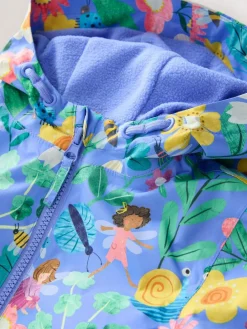 New Next Blue Fairy Character Waterproof Printed Puddlesuit (6mths-7yrs)