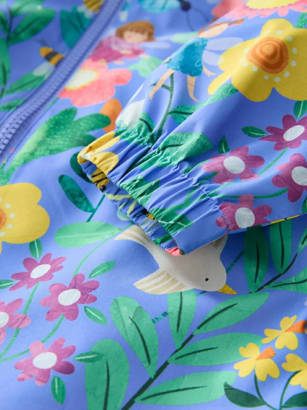 New Next Blue Fairy Character Waterproof Printed Puddlesuit (6mths-7yrs)