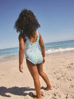 Next Lettuce Edge Swimsuit (3mths-7yrs)^ Swimwear|Swimwear