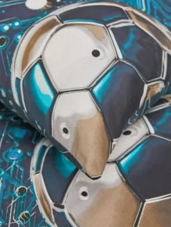 Next Blue Football Duvet Cover and Pillowcase Set^ Bedsets & Duvet Covers|Childrens Bedding