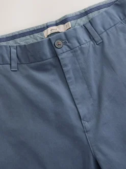 Next Blue Grey Mid Regular Tapered Fit Stretch Chinos Trousers^ Pants & Chinos
