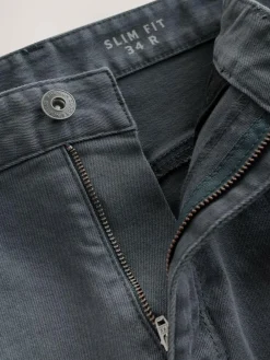 Next Blue Grey Mid Single Slim Fit Classic Stretch Jeans^ Jeans|Jeans