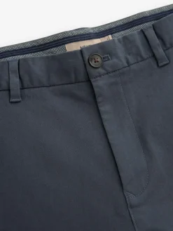 Next Blue Grey Mid Slim Fit Stretch Chinos Trousers^ Pants & Chinos