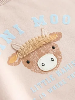 Next Baby Sweatshirt and Leggings Set (0mths-3yrs) Blue Hamish