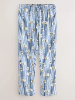 Next Blue Hamish the Highland Cow Jersey Short Sleeve Pyjamas Set