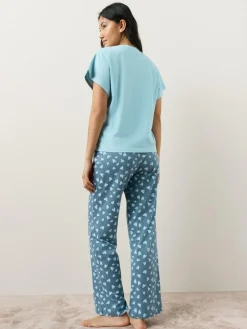 Sale Next Blue Heart Short Sleeve Pyjamas