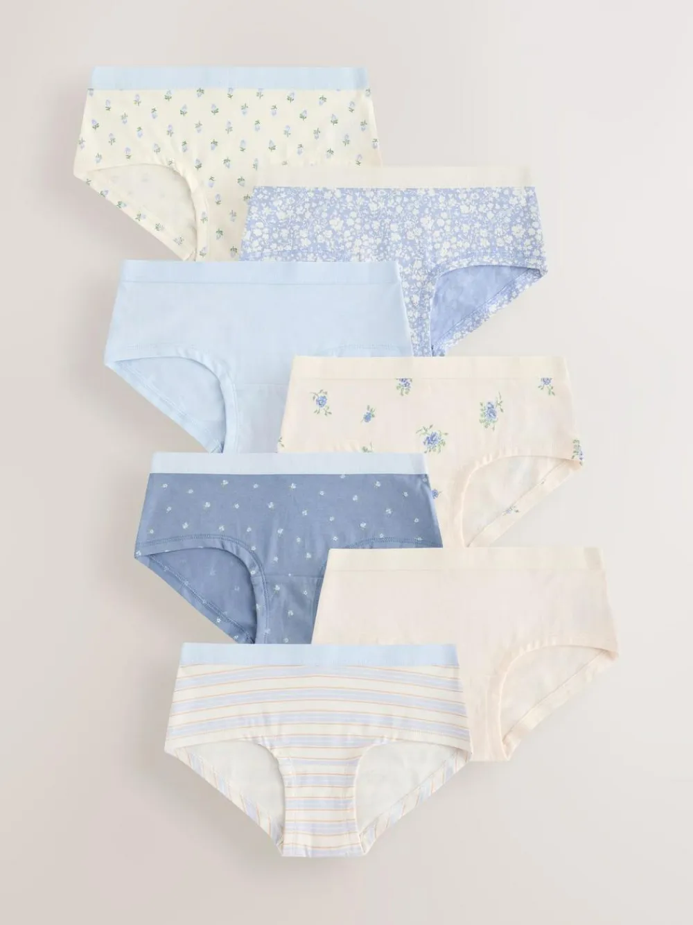 New Next Blue Hipsters Briefs 7 Pack (2-16yrs)