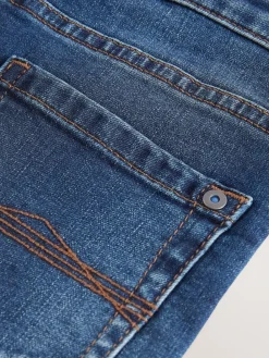 Online Next Blue Indigo Loose Fit Stretch Jeans (3-17yrs)