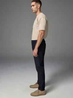 Next Blue Indigo Rinse Regular Tapered Fit Classic Stretch Jeans^ Jeans|Jeans