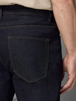 Next Blue Indigo Rinse Regular Tapered Fit Classic Stretch Jeans^ Jeans|Jeans