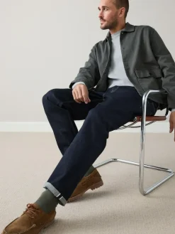 Next Regular Tapered Fit Signature Selvedge Denim Jeans^ Jeans|Jeans