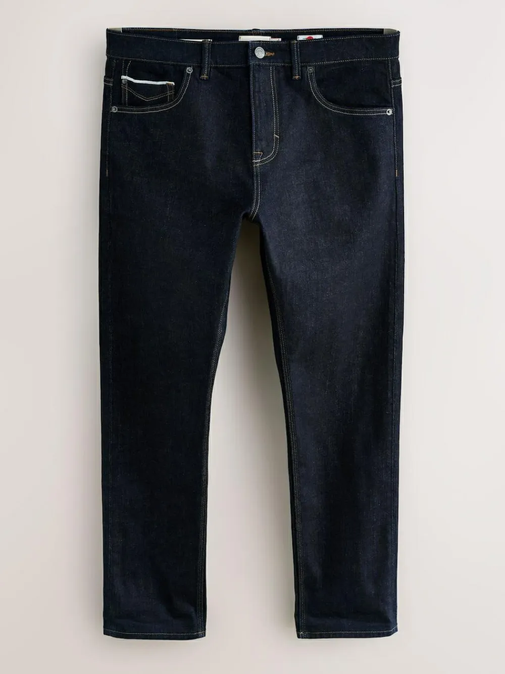 Sale Next Slim Fit Signature Selvedge Denim Jeans Blue Indigo Rinse