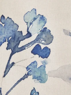 Next Isla Floral Print Pencil Pleat Blackout/Thermal Curtains^ Curtains & Blinds