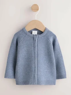 Outlet Next Blue Knitted Baby Cardigan (0mths-2yrs)