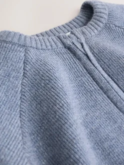 Outlet Next Blue Knitted Baby Cardigan (0mths-2yrs)