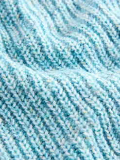 Sale Next Knitted Crew Neck Jumper (3mths-7yrs) Blue