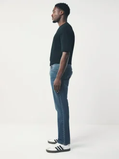 Next Blue Light Slim Fit Motionflex Jeans^ Jeans|Jeans