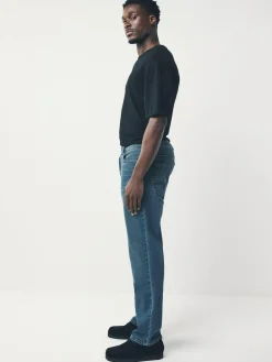 Outlet Next Blue Light Straight Fit Motionflex Jeans