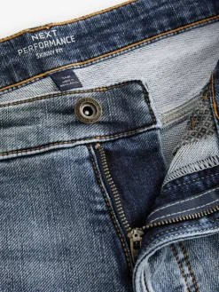 Sale Next Blue Light Vintage Skinny Fit Comfort Stretch Jeans