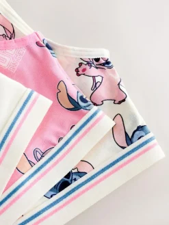 Hot Next Blue Lilo And Stitch Disney Crop Tops 3 Pack (5-16yrs)