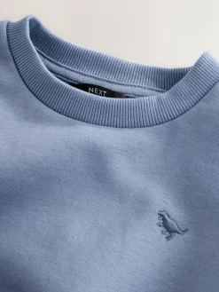 Sale Next Blue Logo Sweatshirt And Joggers Set (3mths-7yrs)