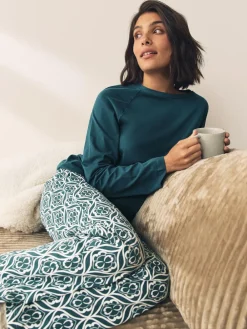 Next Long Sleeve Pyjamas^Women Pyjamas