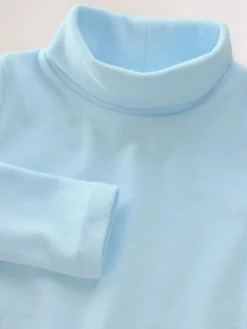 Best Next Blue Long Sleeve Roll Neck Top (3mths-7yrs)