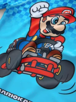 Discount Next Blue Mario Rash Vest (3-16yrs)