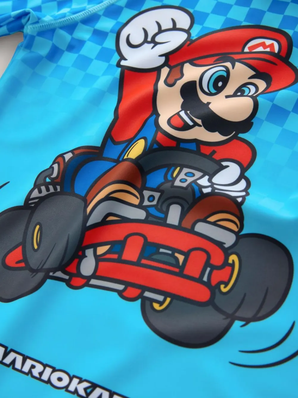 Discount Next Blue Mario Rash Vest (3-16yrs)