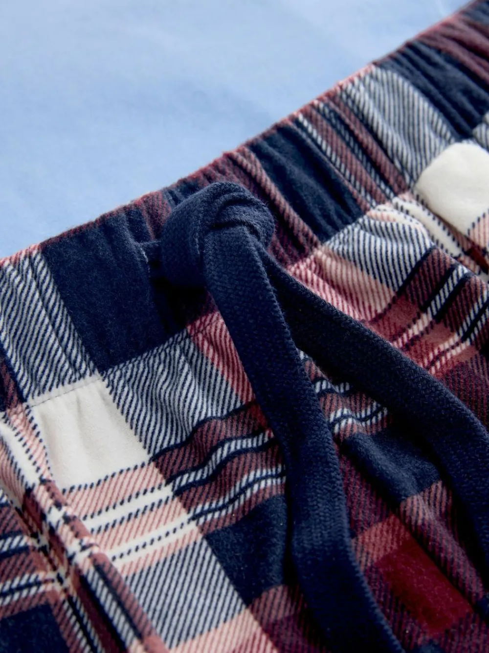 Next Blue/ Mauve Purple Cosy Short Sleeve Pyjamas Set 2 Pack^ Pyjamas