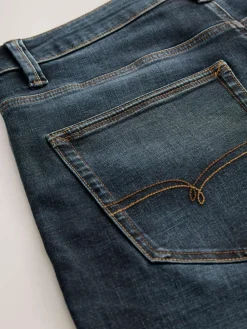 Sale Next Relaxed Fit Motionflex Jeans Blue Mid Indigo