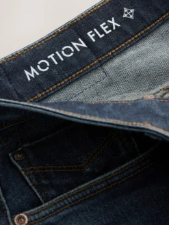 Hot Next Blue Mid Indigo Slim Fit Motionflex Jeans