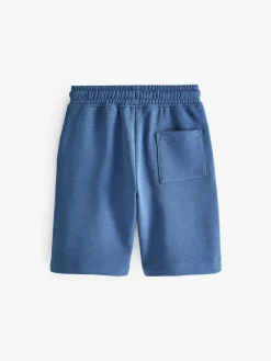 Next Blue Mid Regular Fit Basic Shorts (3-16yrs)^BOY Shorts
