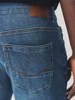 Clearance Next Blue Mid Slim Fit Authentic Stretch Denim Jeans