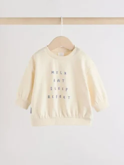 Best Next Baby Sweatshirt and Leggings Set (0mths-3yrs) Blue Milk Club