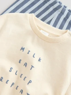 Best Next Baby Sweatshirt and Leggings Set (0mths-3yrs) Blue Milk Club