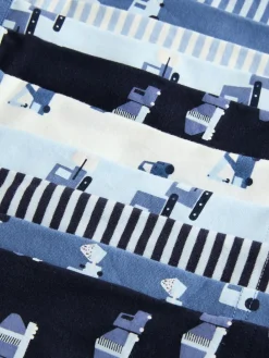 Next Blue Mini Vehicle Trunks 10 Pack (1.5-16yrs)^BOY Baby Boys|Baby Boys