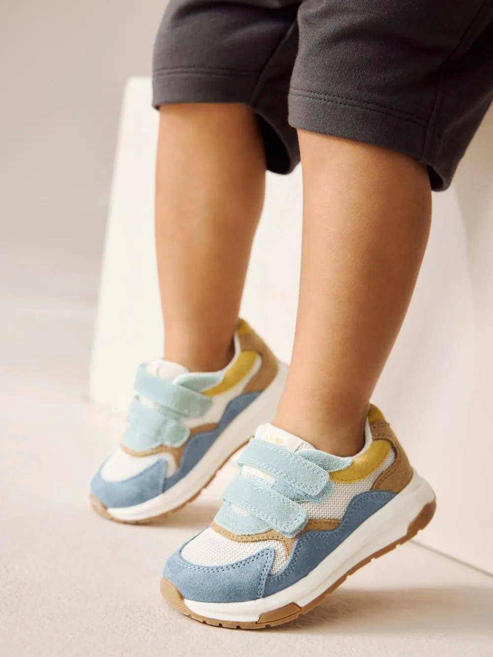 Next Suede Touch Fastening Trainers^BOY Sneakers|Sneakers