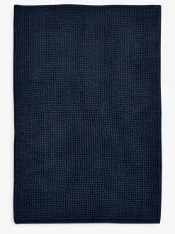Next Blue Navy Bobble Bath Mat