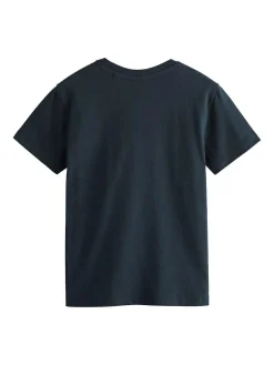New Next Blue Navy Regular Fit Short Sleeve T-Shirt (3-16yrs)