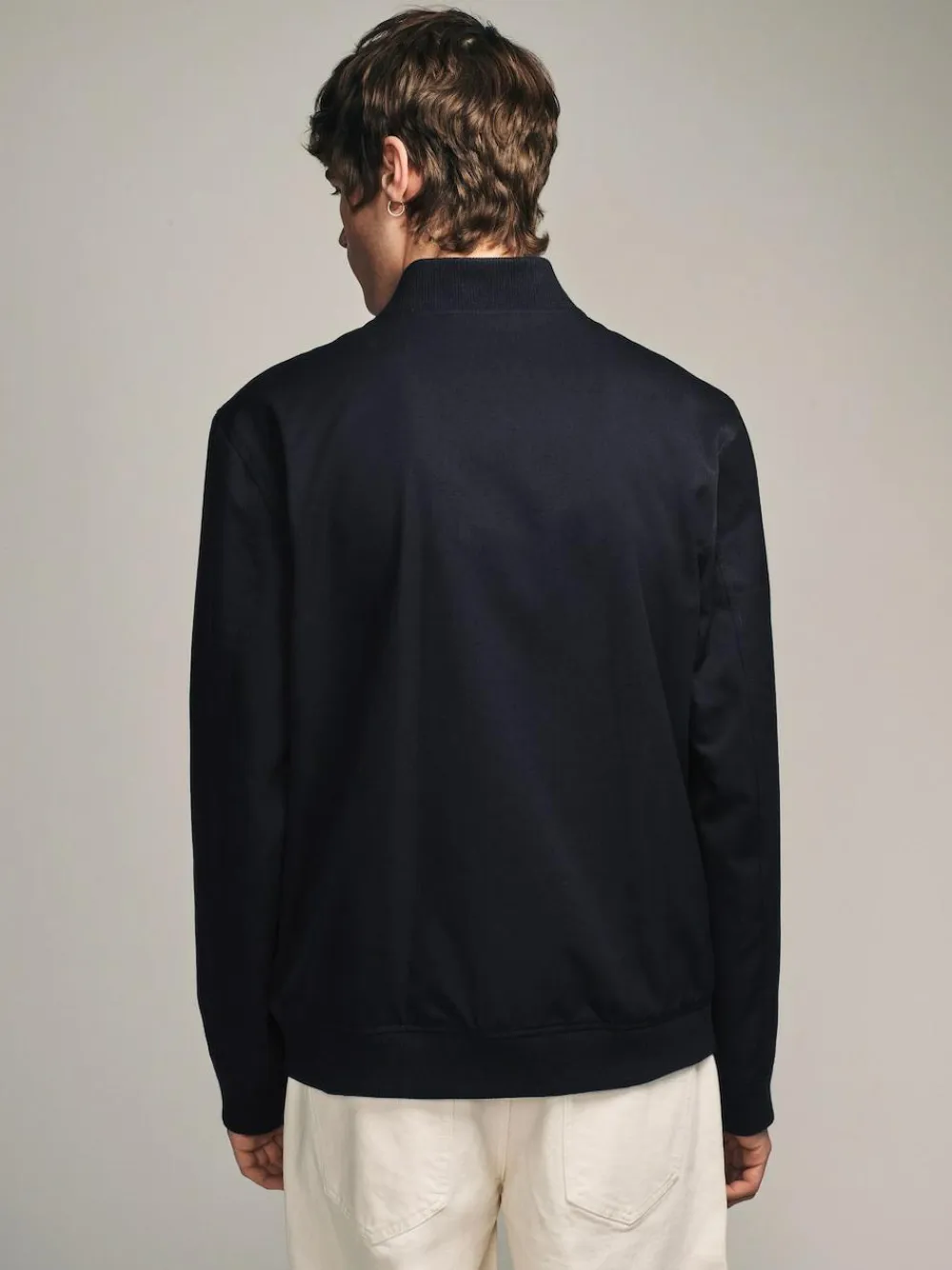 Next Blue Navy Smart Bomber Jacket^ Blazers & Formal Jackets|Coats & Jackets
