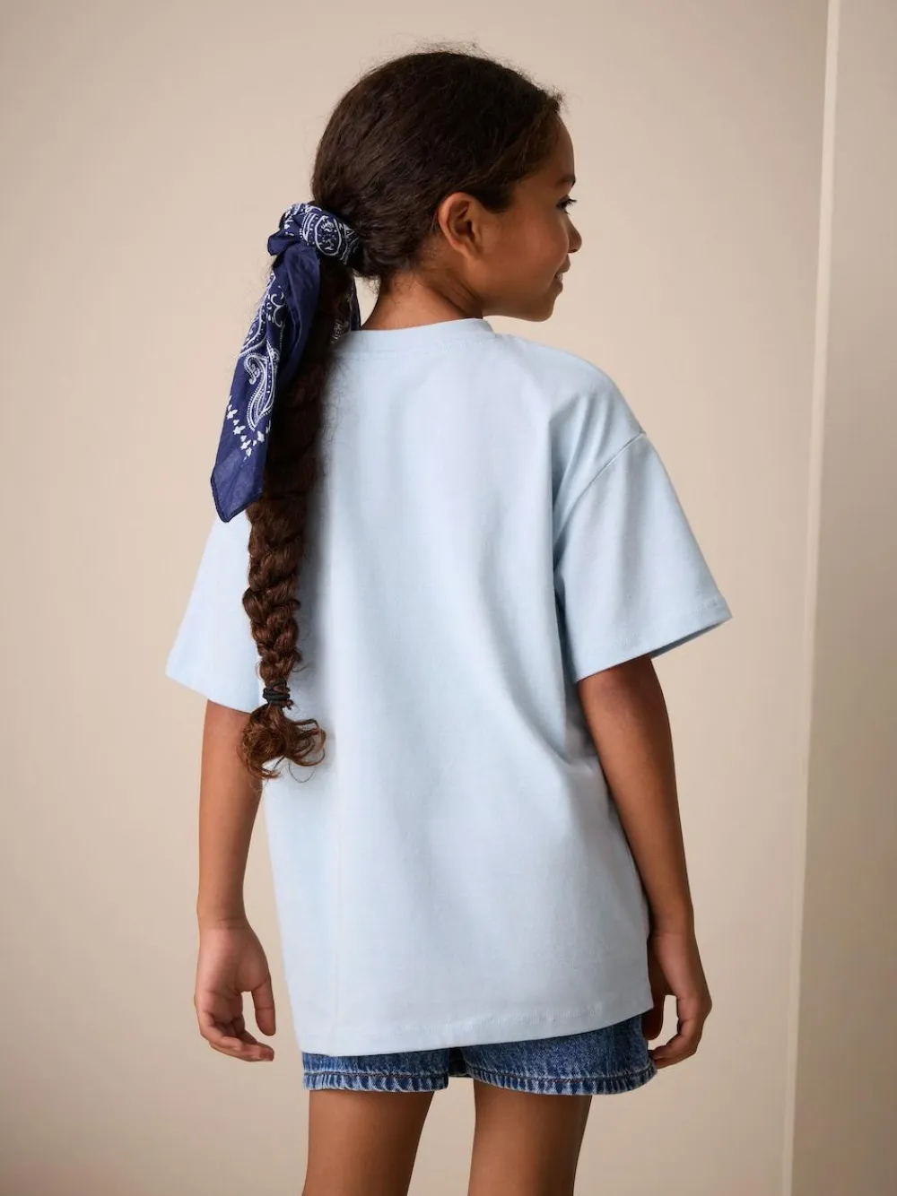 Discount Next Blue Olivia Rodrigo Oversized T-Shirt (3-16yrs)