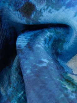 Online Next Blue Paint Print Power Active Sports Leggings