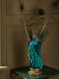 Best Next Blue Peacock Statement Vase