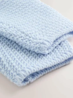 Hot Next Blue Peplum Baby Knitted Cardigan (0mths-2yrs)