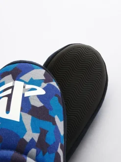 Online Next Blue Playstation Slipper Mules