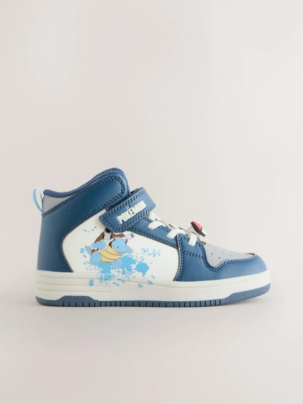 Next Blue Pokemon High Top Trainers^BOY Sneakers