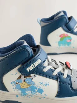 Next Blue Pokemon High Top Trainers^BOY Sneakers