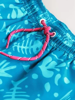 Outlet Next Blue Printed Swim Shorts (3-16yrs)