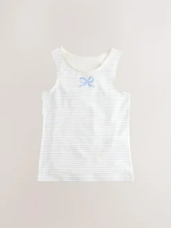 Sale Next Printed Vests 3 Pack (1.5-16yrs) Blue